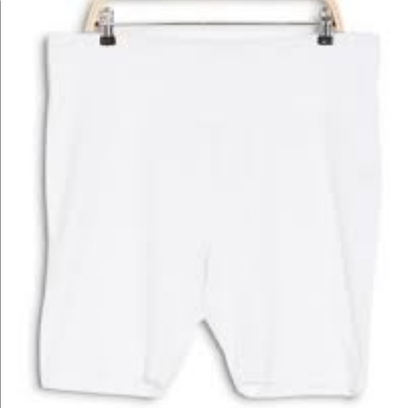 New BP White High Waisted Bike Shorts Small Extra Small - Picture 4 of 4